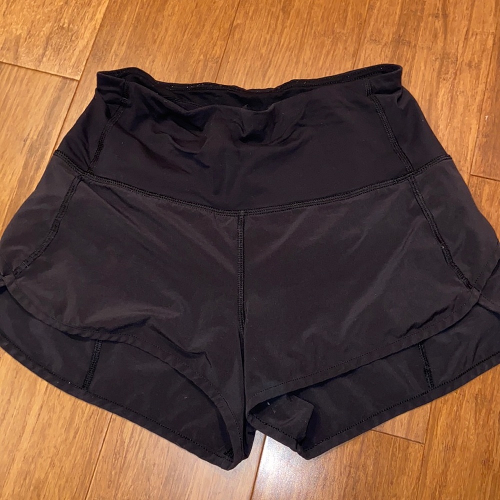 LULULEMON HIGH RISE SPEED UP SHORT